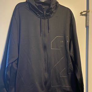 Air Jordan XXL Black Full Zip Hoodie